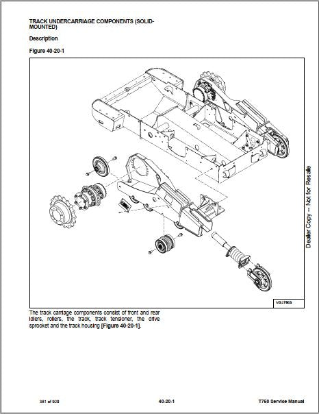 Manual De Serviço BOBCAT - T750 - Mini Carregadeira