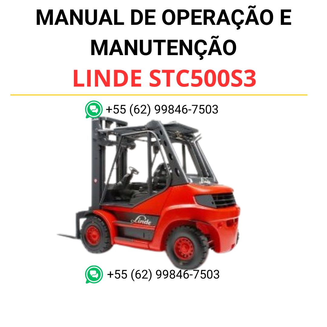 MANUAL DE OPERAÇÃO E MANUTENÇÃO PDF CAMINHÃO GUINDASTE STC500S3 - SANY