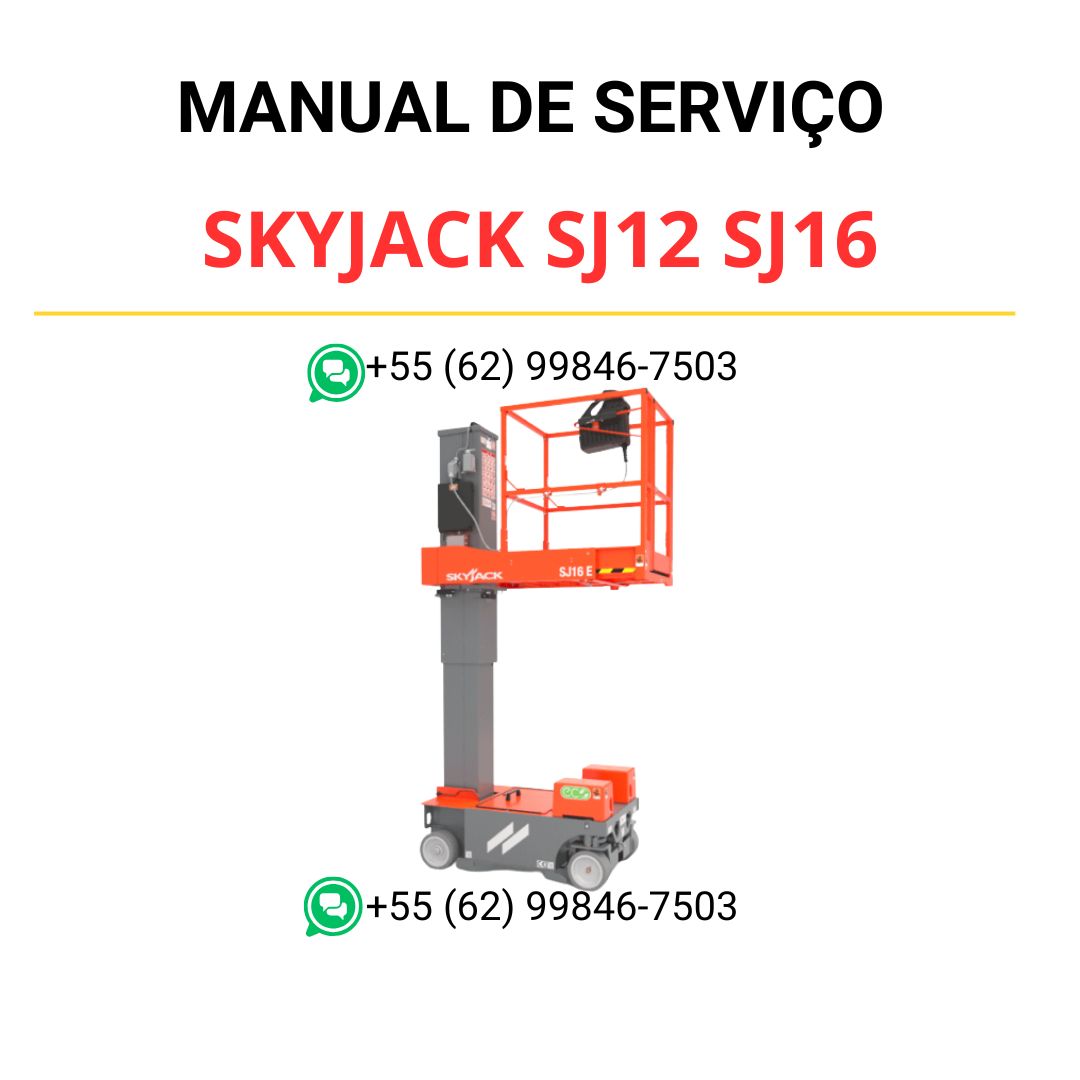 MANUAL DE SERVIÇO - SKYJACK SJ12 SJ16