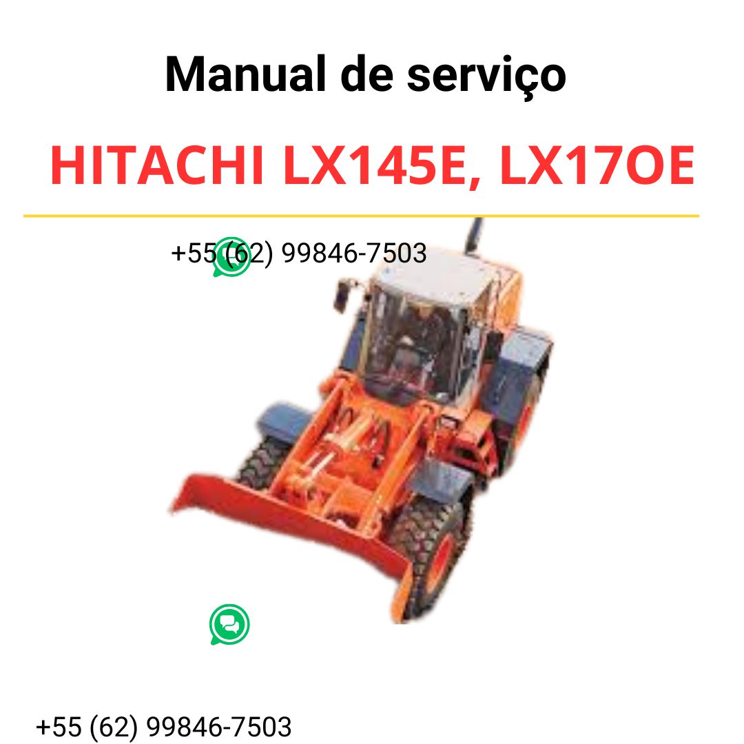 MANUAL DE SERVIÇO - HITACHI LX145E, LX17OE