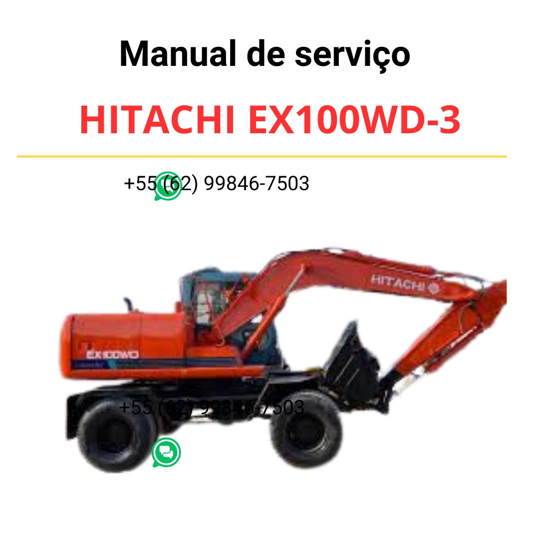 MANUAL DE SERVIÇO - HITACHI EX100WD-3