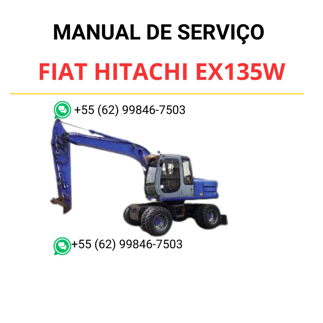 MANUAL DE SERVIÇO - FIAT HITACHI EX135W