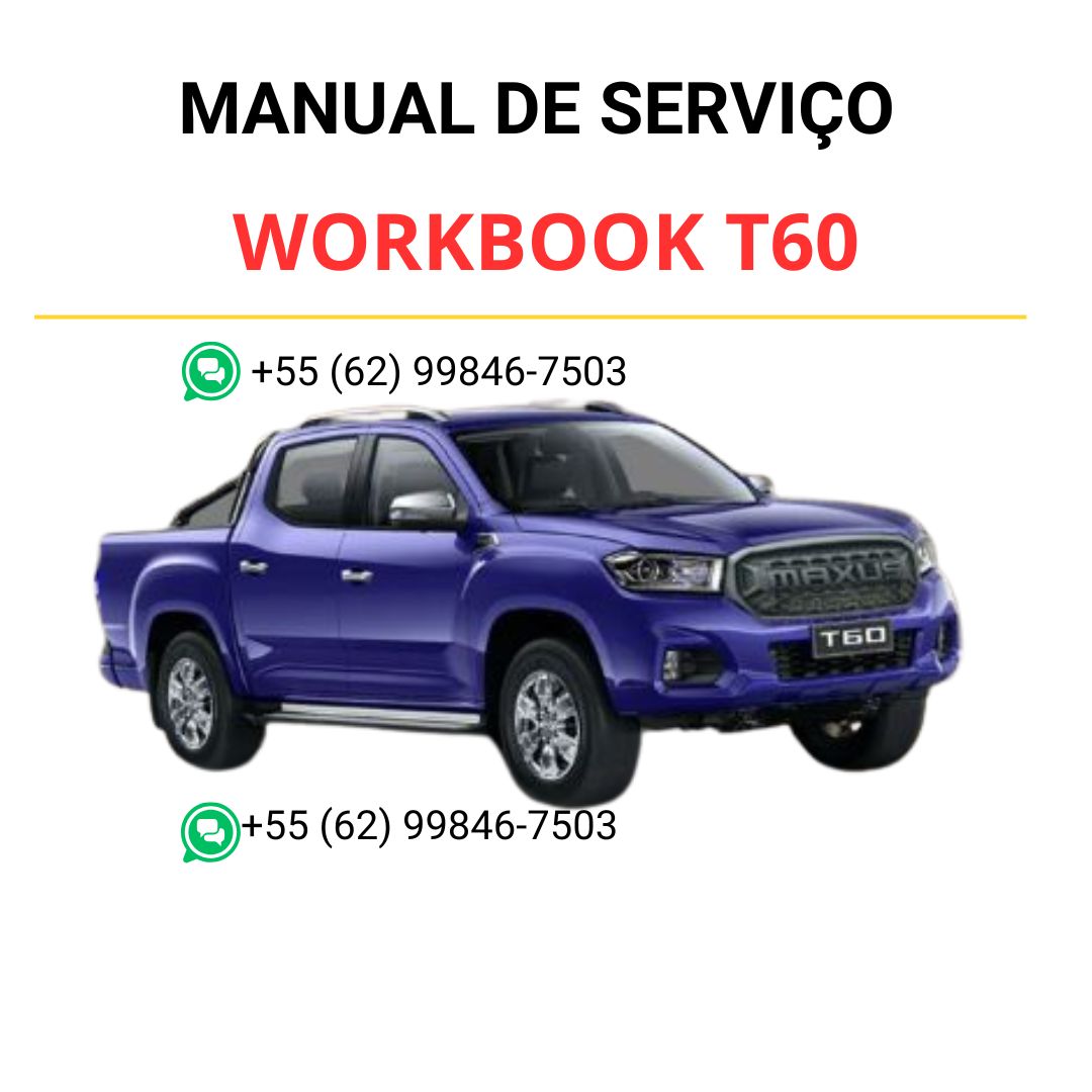 MANUAL DE SERVICE WORKBOOK T60