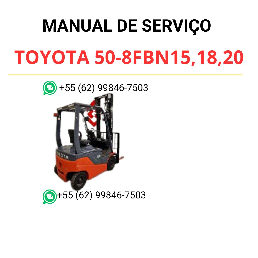 MANUAL DE REPARAÇÃO TOYOTA 50-8FBN15,18,20