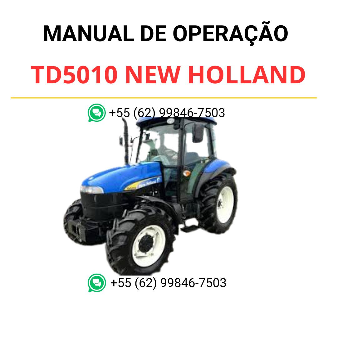 manual de operação tractors TD5010 NEW HOLLAND PDF-248