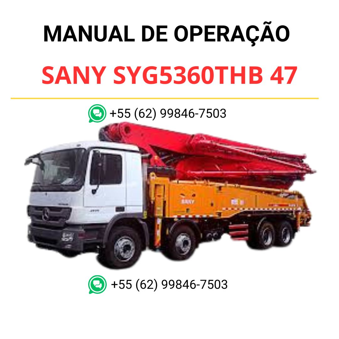 MANUAL DE OPERAÇÃO SANY SYG5360THB 47