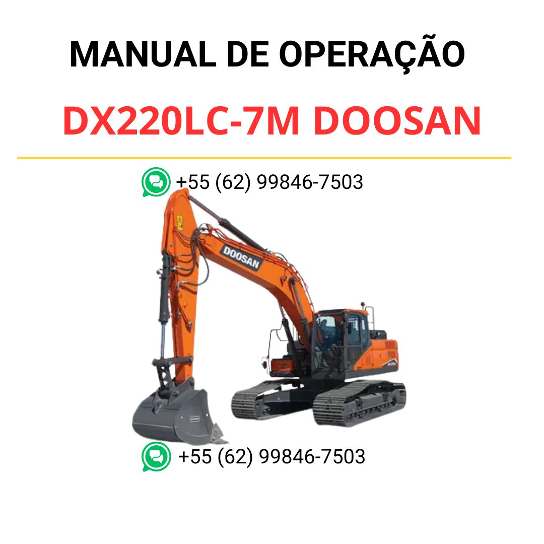 MANUAL DE OPERAÇÃO ESCAVADEIRA DX220LC-7M DOOSN