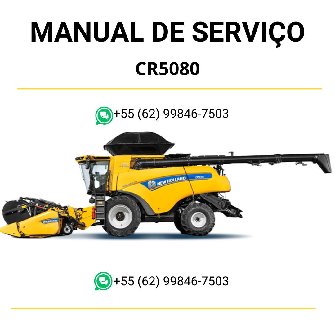 CR5080 Manual de Servico De oficina + Codigos de erros New Holland