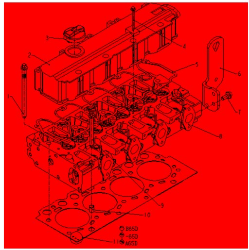 CATÁLOGO DE PEÇAS XCMG - XC870BR - RETROESCAVADEIRA
