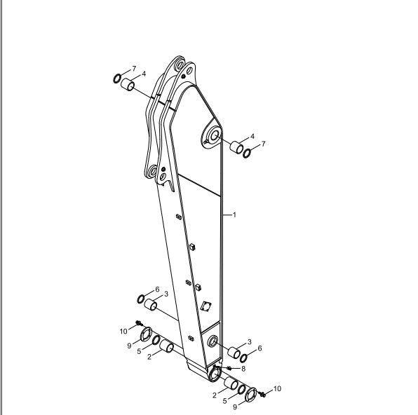 Catalogo De Peças Escavadeira Hyundai R220 Lc9s R220lc9s R