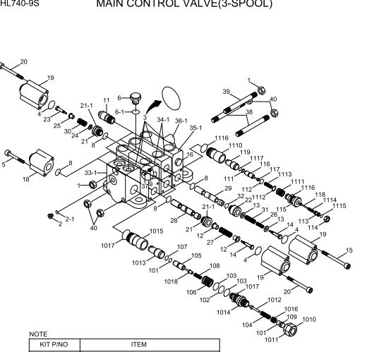 Catalogo De Pecas Pa Carregadeira Hyundai - Hl740-9s - (ingl