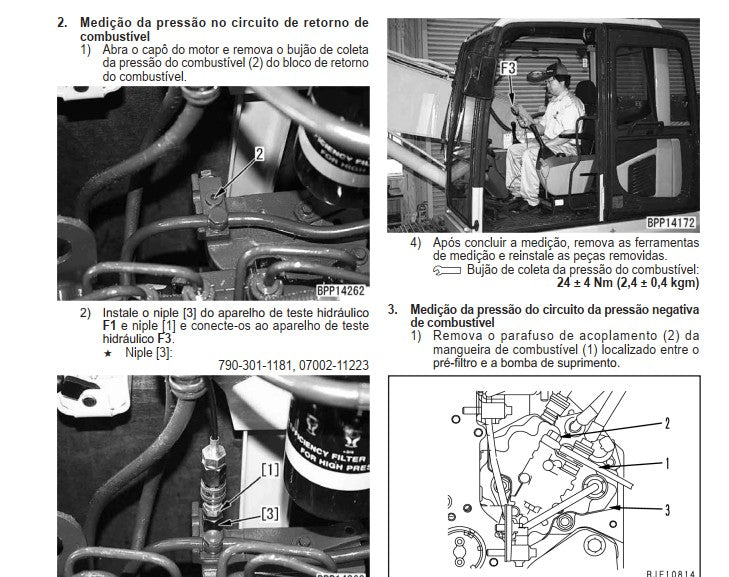 Manual De Serviço Escavadeira Komatsu Pc200-8/200lc-8/220-8
