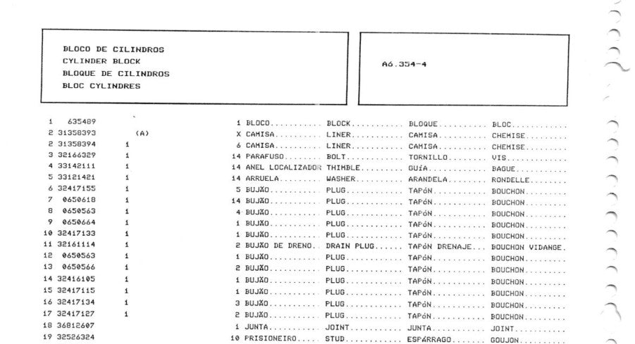 CATALOGO DE PEÇAS TRATOR MASSEY FERGUSON - MF297