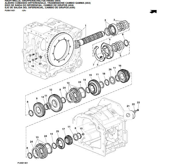 Catálogo Peças Tratores John Deere 6125j