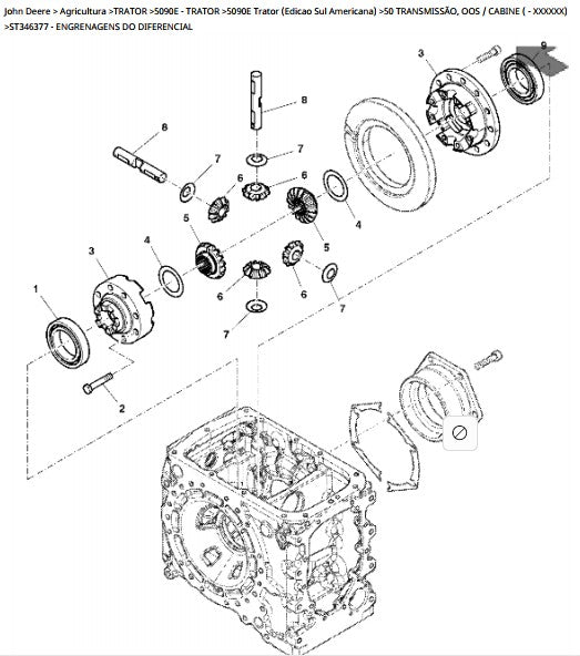 CATALOGO DE PEÇAS TRATOR - 5090E JOHN DEERE
