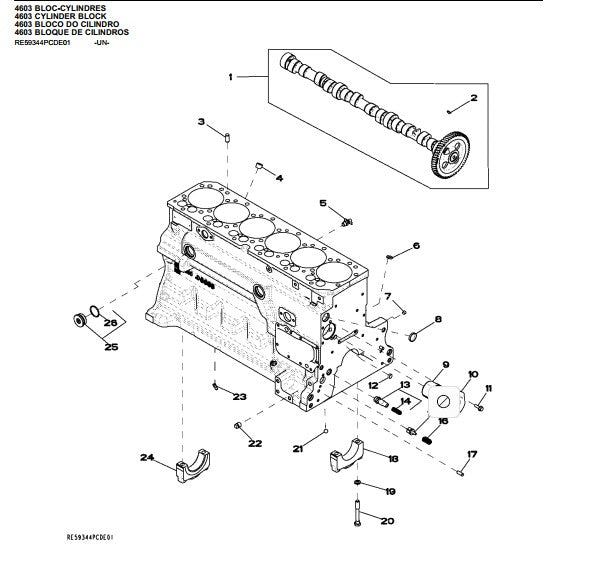 Catálogo Peças Tratores John Deere 7185j