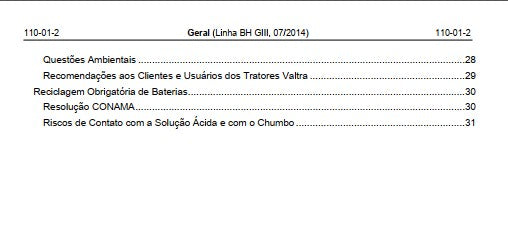 MANUAL DE SERVIÇO TRATOR LINHA BH GIII VALTRA