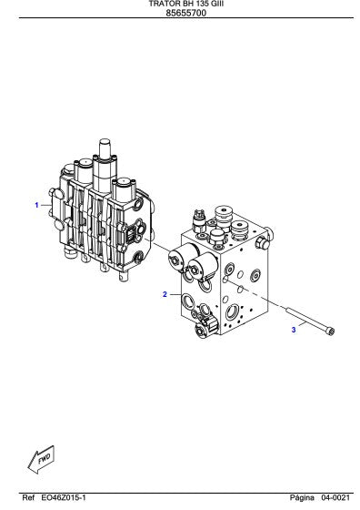 Catálogo De Peças Valtra - BH 135 GIII - Trator