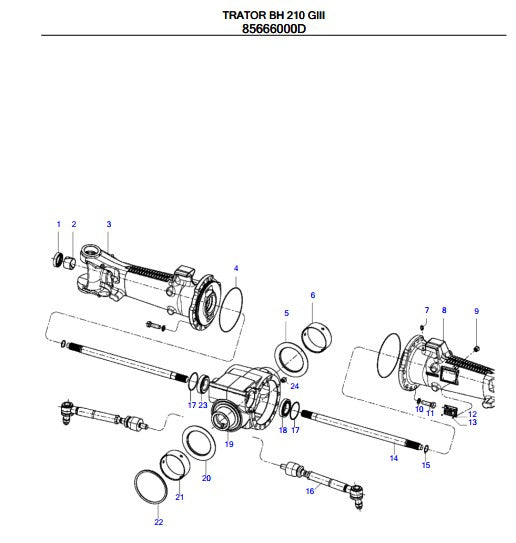 Catálogo De Peças Valtra - BH 210 GIII - Trator