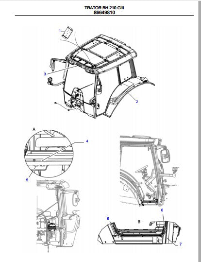 Catálogo De Peças Valtra - BH 210 GIII - Trator