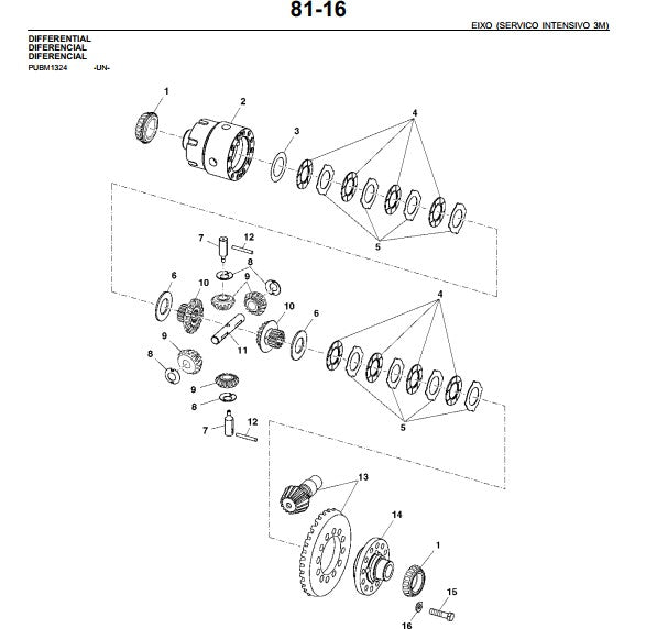 Catálogo De Peças John Deere 6165j Trator