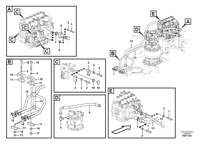 Catalogo De Pecas Escavadeiras Volvo - Ec220d L - Pt-br