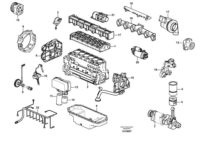 Catalogo De Pecas Pa Carregadeira Volvo - L110f - (em Portug