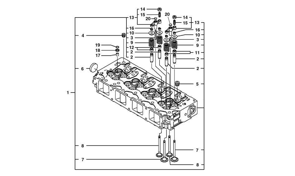 Catalogo De Pecas Escavadeiras Compactas Volvo - Ec55b