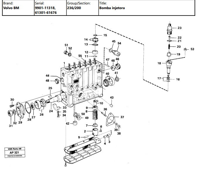 Catalogo De Pecas Pa Carregadeira Volvo - L120c - Bm - (em P