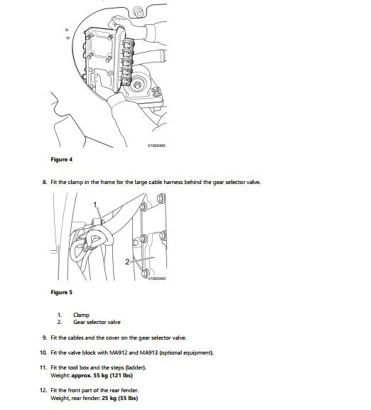 manual de serviço Volvo L70E pá carregadeira - documentação do transmissão e powershift