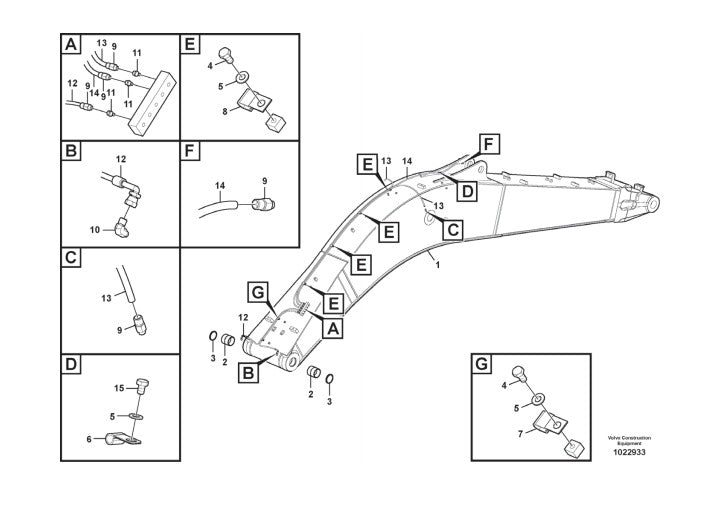 CATALOGO DE PEÇAS ESCAVADEIRA VOLVO - EC210D