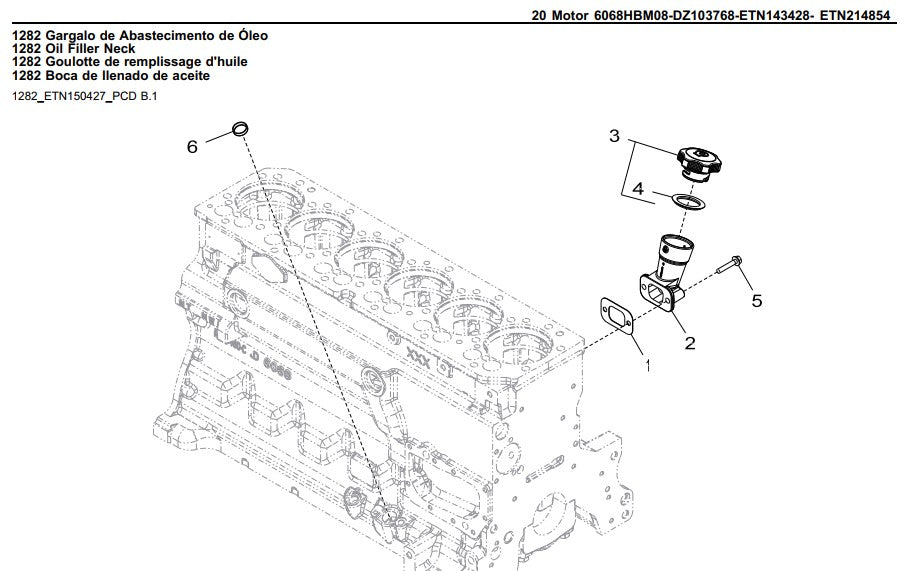 Catalogo De Peças JOHN DEERE - 7230J - Trator