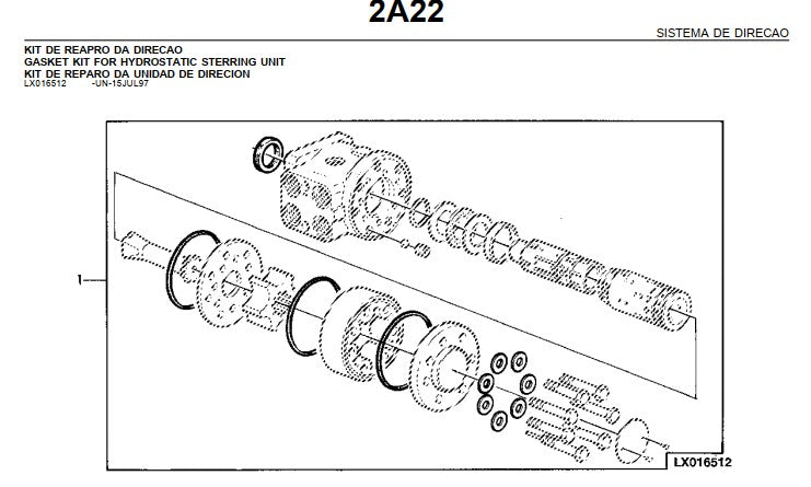 Catálogo Peças Tratores Slc John Deere 7505