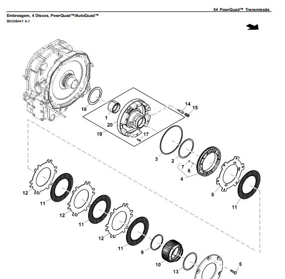 CATALOGO DE PEÇAS TRATORS 7195J JOHN DEERE