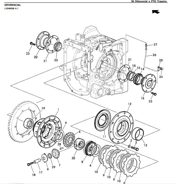 CATALOGO DE PEÇAS TRATORS 7195J JOHN DEERE