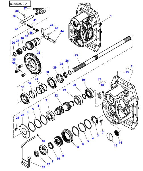 Catalogo De Peças MASSEY FERGUSON - MF 4707 - Trator