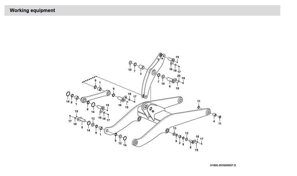 CATALOGO DE PEÇAS PÁ CARREGADEIRA SLDG - L938F