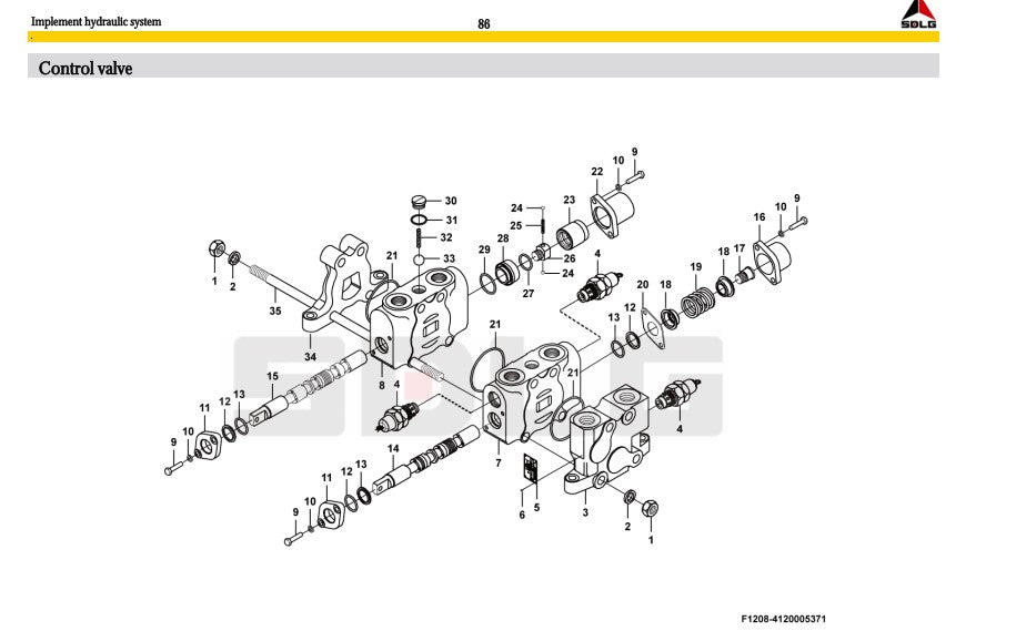 CATALOGO DE PEÇAS PÁ CARREGADEIRA SLDG - L916