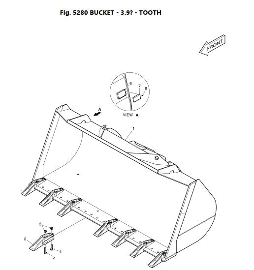Catálogo de Peças - DOOSAN DL420A - PÁ CARREGADEIRA