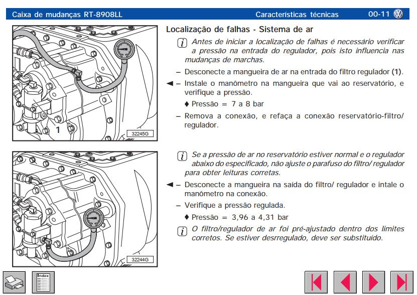 Manual De Serviço Montagem Caixa De Cambio Rt 8908 - Eaton