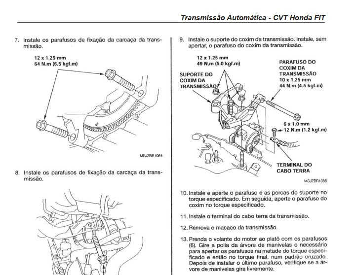Manual Câmbio Automático - Swra - Honda