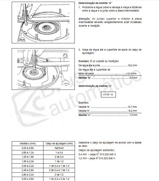 Manual Câmbio Automático 010 Vw Santana - Quantum