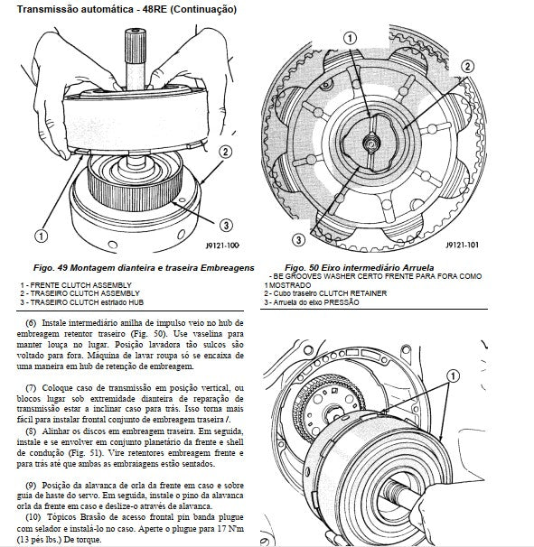 Manual Câmbio Automático 48re