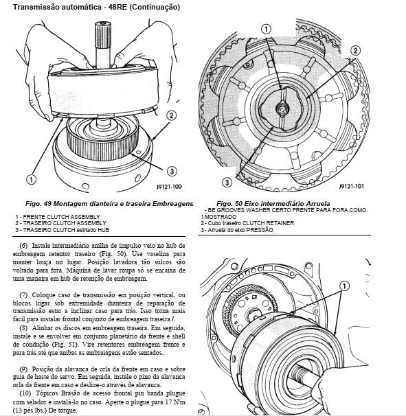 Manual Câmbio Automático 48re