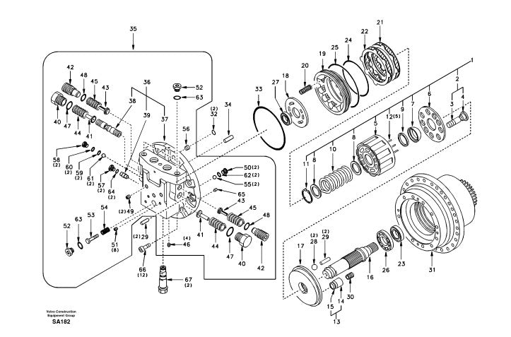 Catalogo De Pecas Escavadeiras Volvo - Ec210 - Pt-br