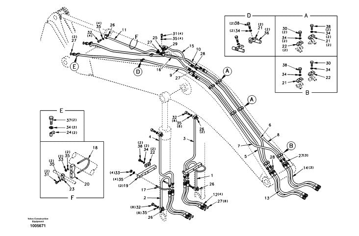 Catalogo De Pecas Escavadeiras Volvo - Ec210 - Pt-br