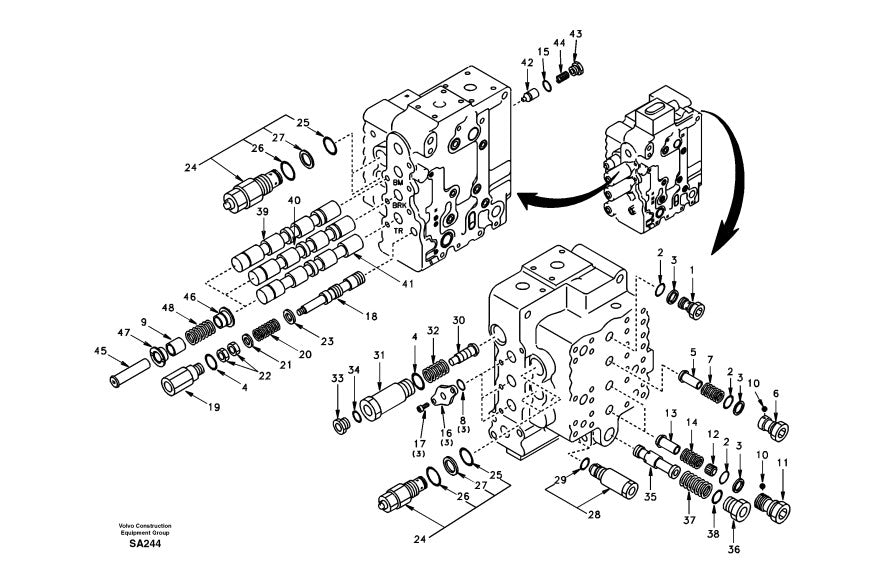 Catalogo De Pecas Escavadeiras Volvo - Ec210 Lc - Pt-br