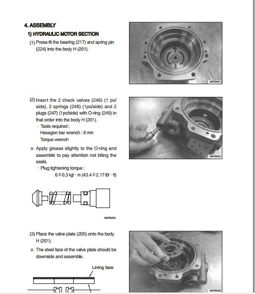 Manual De Serviço HYUNDAI - R16-9 - Mini Escavador