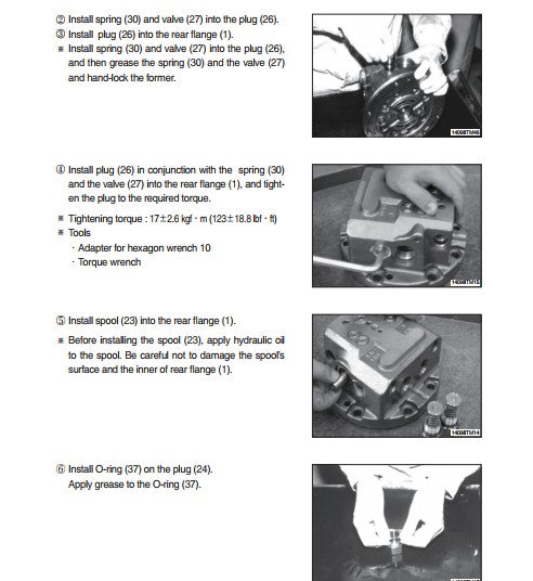 Manual De Serviço HYUNDAI - R140LC-9S - Excavador Hidraulico