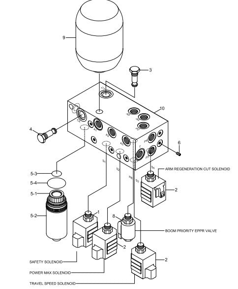 Catalogo De Pecas Escavadeira Hyundai - R140lc-9s - (ingles)